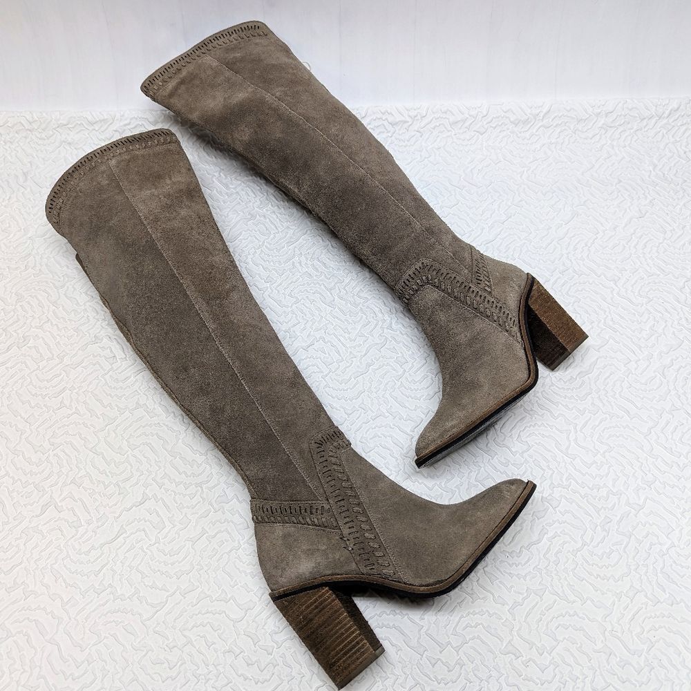 VINCE CAMUTO | Suede Madolee Over the Knee Boots sz 9.5 - Picture 1 of 16